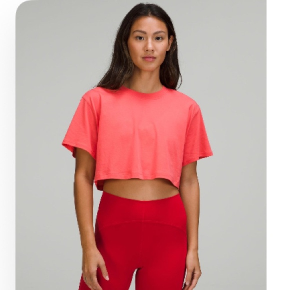 Lululemon All Yours Cropped T-Shirt